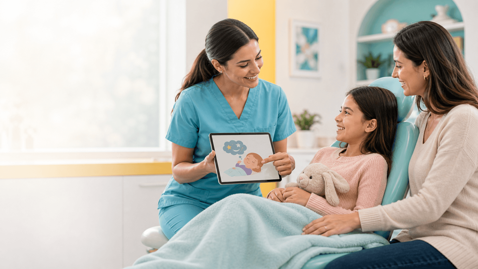 Pediatric sedation dentistry comfort planning at Kidzy Dental